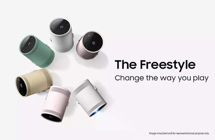 Compact, Portable, Easy-to-setup: Take the big screen fun anywhere with Samsung’s portable projector ‘The Freestyle’