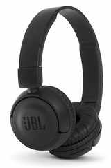 JBL T460BT Extra Bass Wireless On-Ear Headphones with Mic (Black)