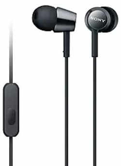 Sony MDR-EX150AP In-Ear Headphones with Mic (Special Black)