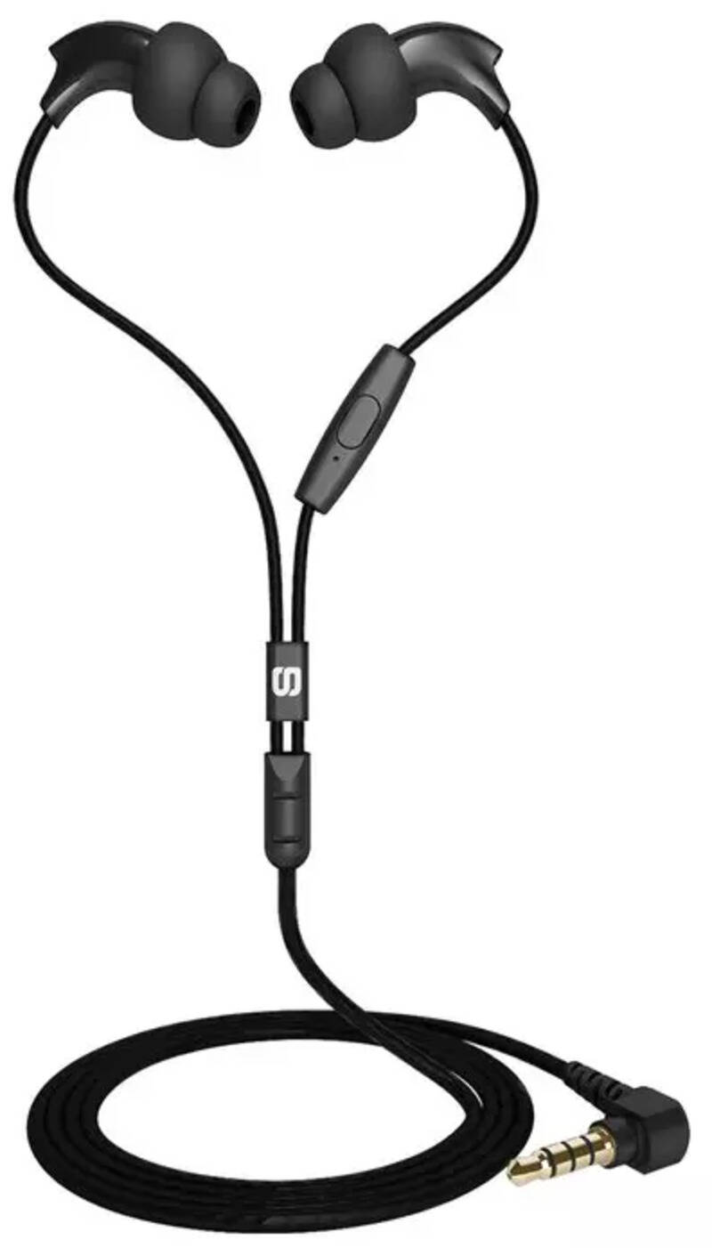 SoundBot SB305 In the Ear Wired Headset with Mic (Black) Price in India
