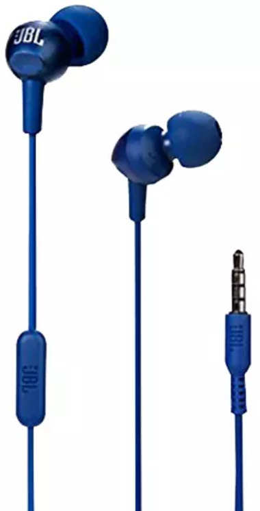 JBL C200SI in Ear Headphones with Mic Mystic Blue Price in India