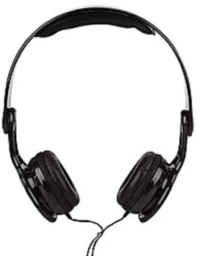 Vingajoy Black Big Daddy Bass On-Ear Wired Headphone VP-1720 With