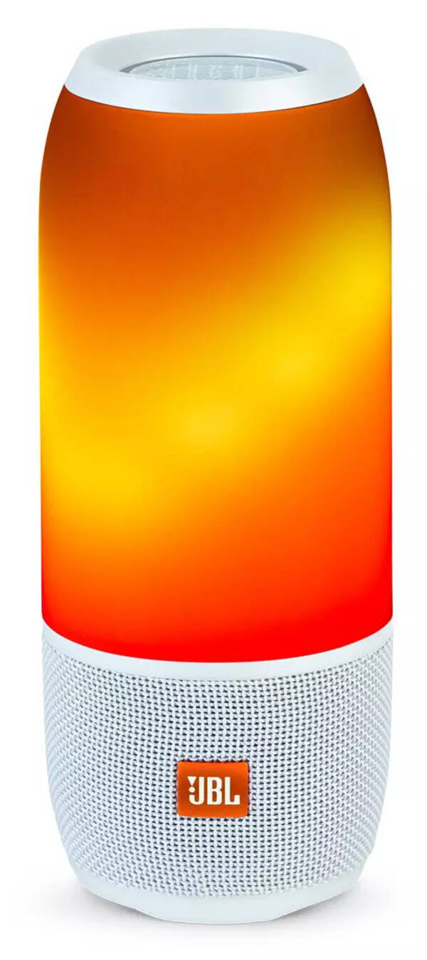 JBL Pulse 3 Wireless Bluetooth IPX7 Waterproof Speaker (White) Photo