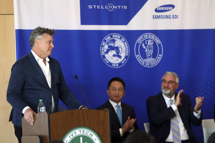 Stellantis, Samsung plan Indiana electric car battery plant