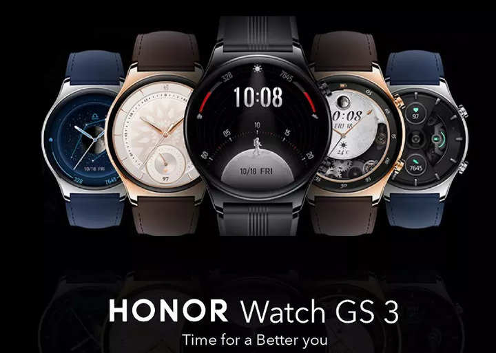 Honor Watch GS 3 smartwatch launched in India, priced at Rs 12,999
