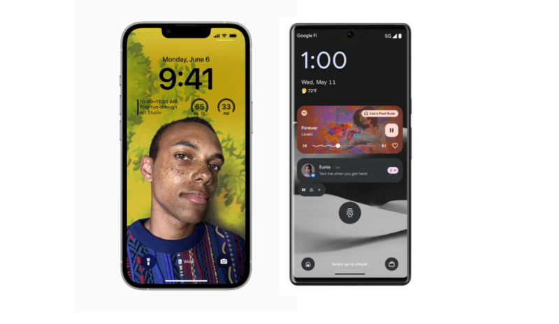 Android: Apple iOS 16 vs Android 13: How do they compare
