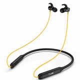 boAt Rockerz 330 with ASAP Charge Bluetooth Wireless in Ear Earphones with Mic (Blazing Yellow)