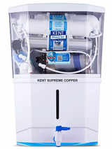 Kent 11133 Supreme Copper Next Gen RO Water Purifier | Makes Water 100% Pure 8 L | 20 L/hr Water Purification | RO+UV+UF+ Active Copper+TDS Control+UV in Tank | Purified Water with Goodness of Copper