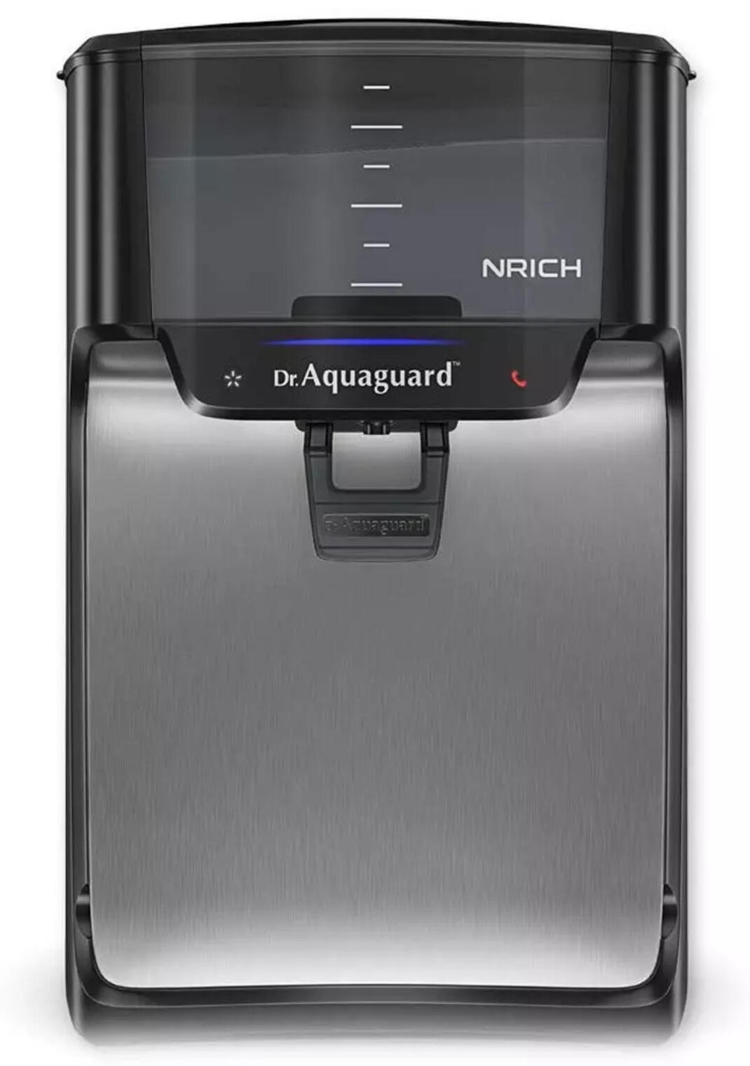 Compare Dr. Aquaguard Nrich HD RO+UV Water Purifier 7L vs Eureka Forbes ...