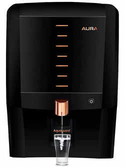 Aquaguard Aura UV+UF (TDS: Up to 200PPM)|Patented Active Copper & Zinc Booster|Wall or Countertop Installation|7L storage by Eureka Forbes