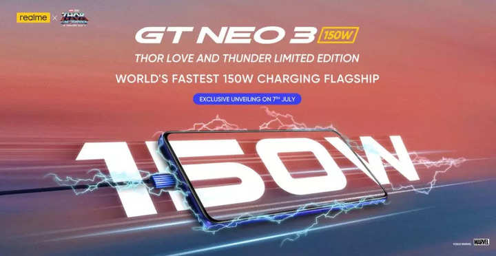 Realme GT Neo 3 Thor Love and Thunder limited edition smartphone to launch on July 7