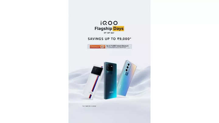 iQoo annonce des offres sur ces smartphones lors des iQoo Flagship Days sur Amazon