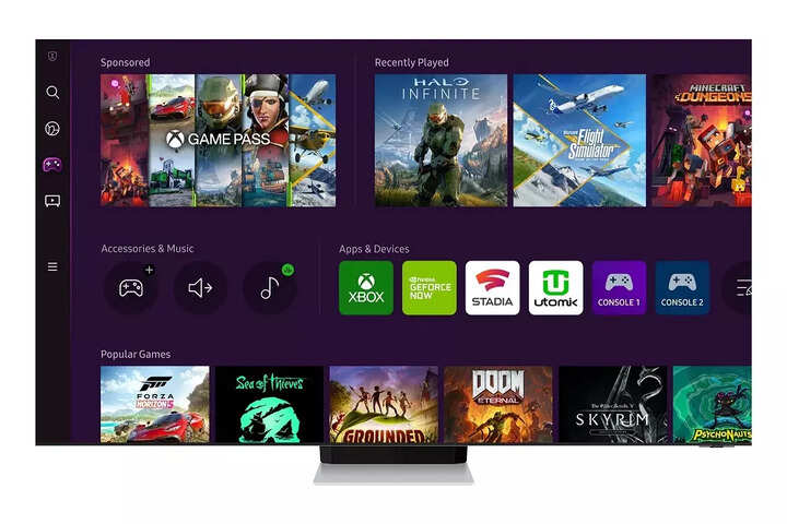 Samsung Gaming Hub será lançado em smart TVs e monitores de 2022