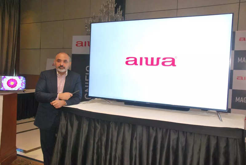 Aiwa unveils smart television series 'Magnifiq' in India