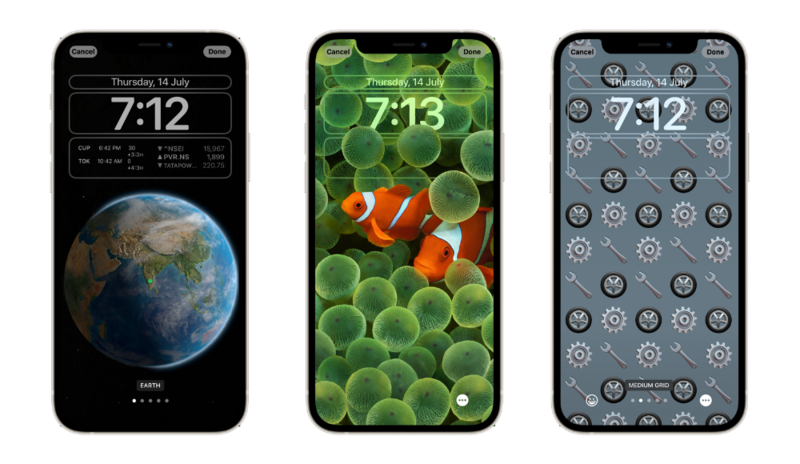 7 photos that show how the iPhone’s new lock screen on iOS 16 will look like and work