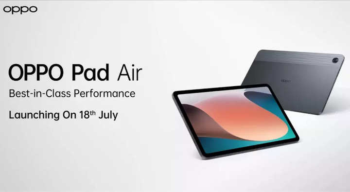 Oppo Pad Air Android tablet to launch in India on July 18: Here’s what the tablet offers