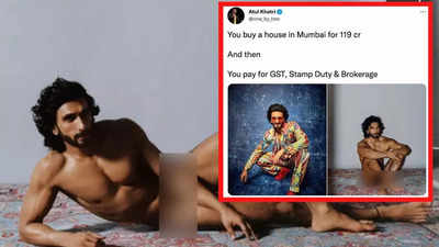 Ranveer Singh Invites A Meme Fest Over His N*de Photoshoot, Netizens Go “Tu  Nanga Hi Toh Aya Hai Kya Ghanta Lekar Jayega”