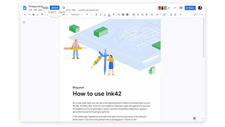 How to create and edit documents on Google Docs without internet connection