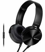 Sony Extra Bass MDR-XB450AP Headphone (Black)