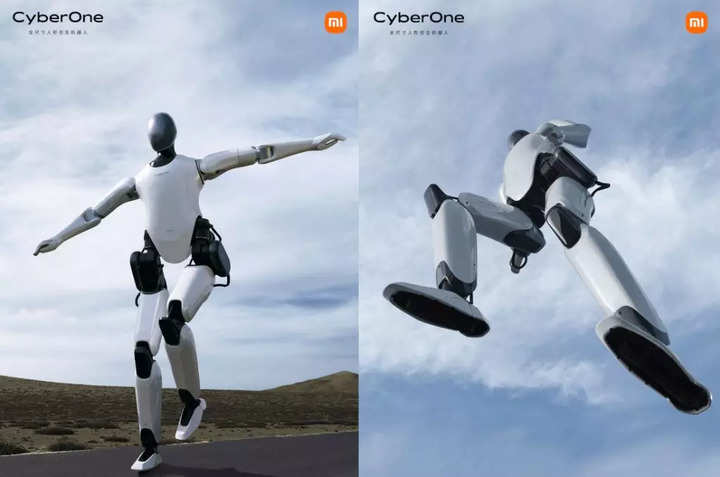 Watch Xiaomi's new robot CyberOne click selfie with CEO Lei Jun, give flower and chat