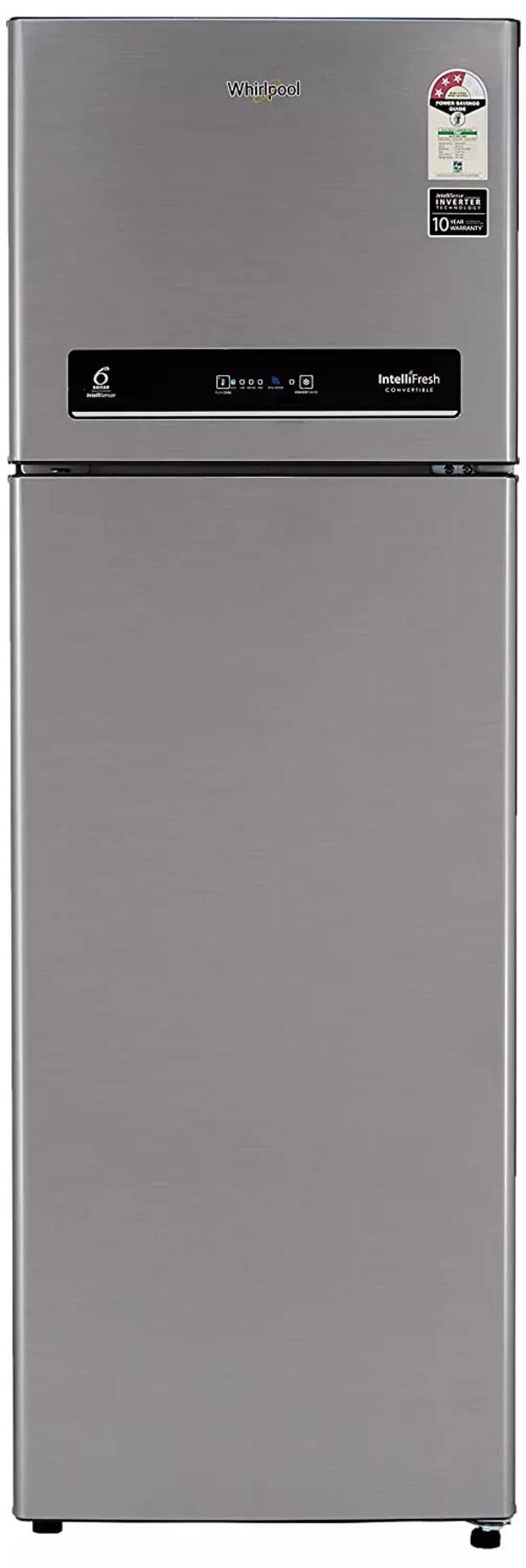 Whirlpool Double Door 292 Litres 3 Star Refrigerator INTELLIFRESH INV