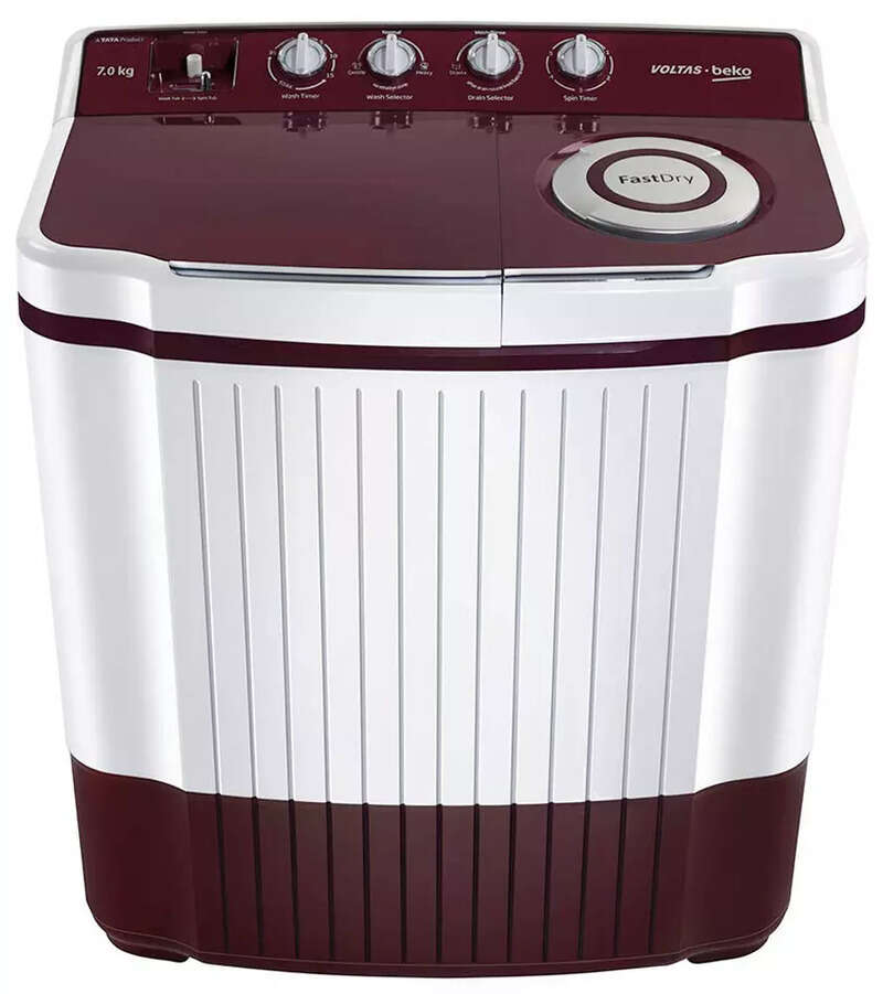 Voltas Beko WTT70DLIM 7 Kg 5 Star Semi Automatic Top Load Washing