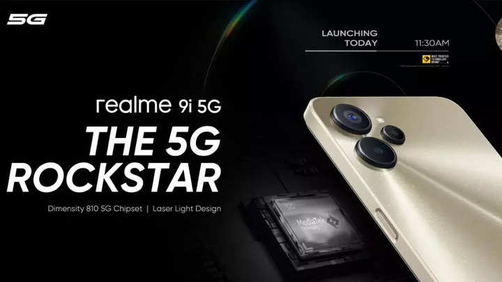 Realme 9i 5G to launch today in India: How to watch live event and other details