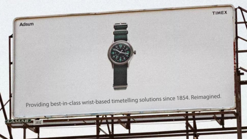 timex: Why Timex is not taking a dig at just Apple Watch