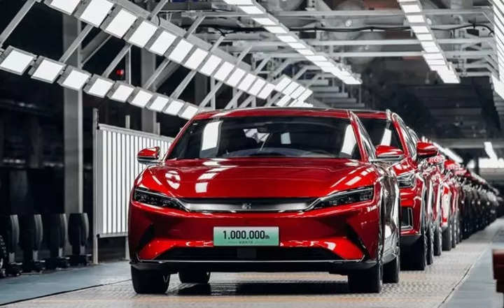 BYD Auto pips Tesla to become top-selling EV brand globally