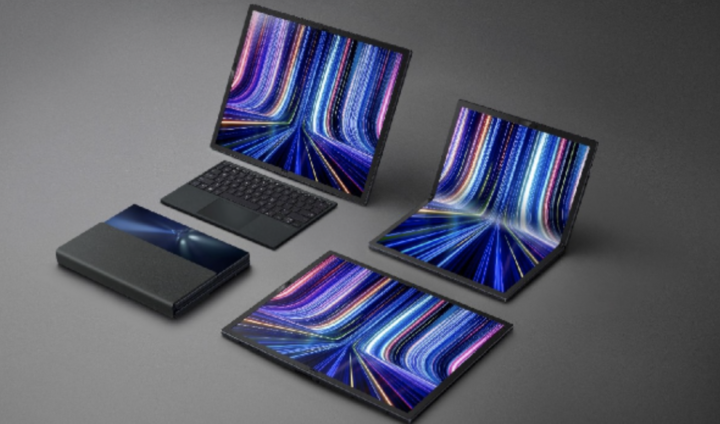 Asus launches its first foldable display laptop, features a 17.3-inch foldable OLED panel, 12th-generation Intel processor and more