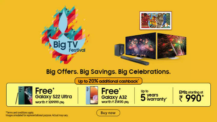 Samsung 'Big TV Festival' 2022 : Offres sur les téléviseurs Neo QLED 8K, Neo QLED, QLED, The Frame et Crystal 4K UHD et plus encore