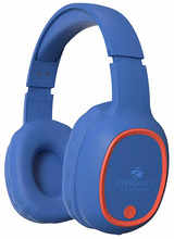 Zebronics Zeb-Thunder Bluetooth Wireless Over The Ear Headphone FM, MSD, 9 hrs Playback with Mic (Blue-Red)