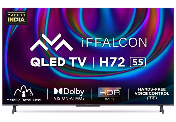 iFFalcon 55H82 55 Inch QLED 4K, 3840 x 2160 Pixels TV Photo Gallery and ...