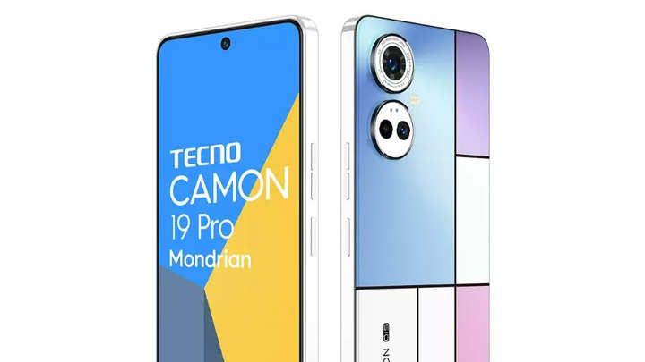 Tecno Camon 19 Pro Mondrian with 64 MP sensor, 5000mAh battery launched in India at Rs 17,999