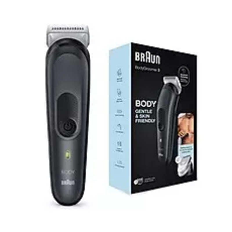 Braun BG3340 Beard Trimmer Trimmer for Beard Moustache Grey