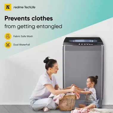 realme washing machine 7.5 kg fully automatic