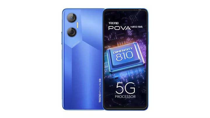 Tecno Pova Neo 5G with Dimensity 810 chipset, 50MP camera and 6000mAh battery launched