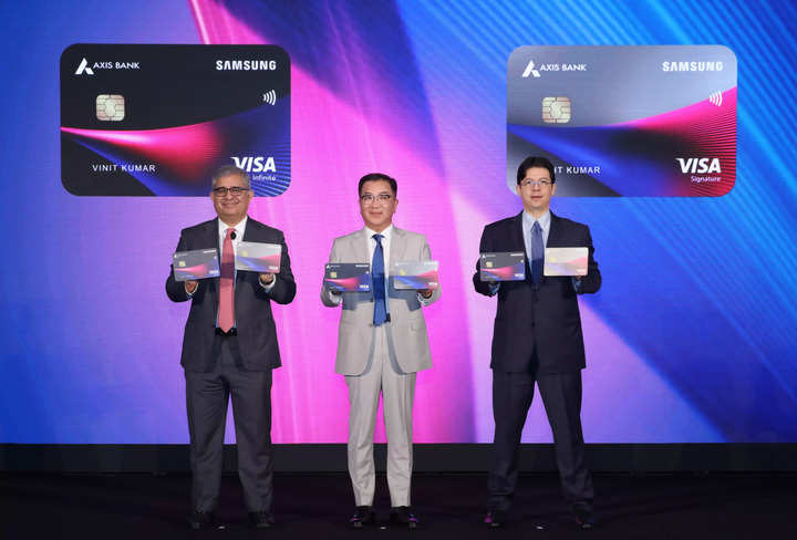 Samsung launches its first credit card in partnership with Axis Bank and Visa: All details
