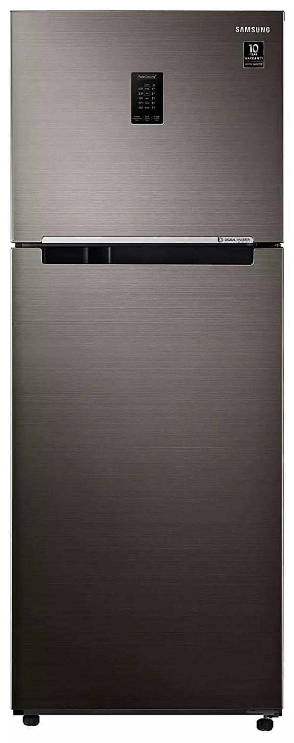 Samsung Double Door 407 Litres 3 Star Refrigerator RT42B5C5EDX/HL