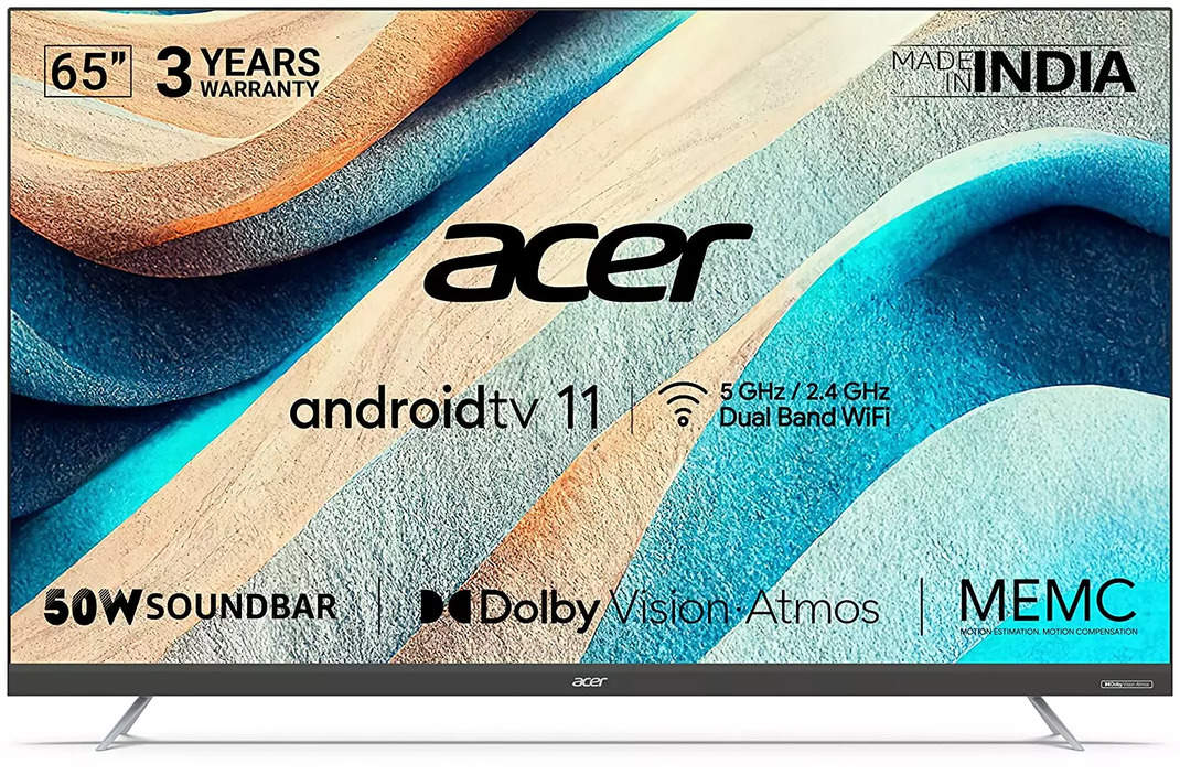 Compare Acer H Series AR55AR2851UDPRO 55 Inch LED 4K, 3840 x 2160 Pixels TV  vs Samsung QA50Q60AAKLXL 50 Inch LED 4K, 3840 x 2160 Pixels TV vs Xiaomi Mi  TV 4X Pro