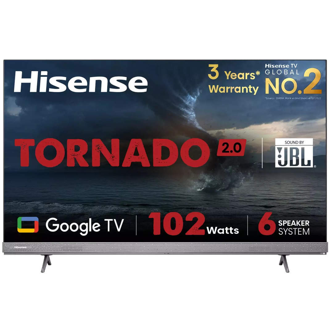 Hisense 55A6K 139 cm (55 inches) 4K UHD Google LED TV (Black