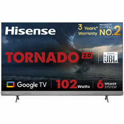 Hisense Tornado 2.0 Series 55A7H 55 inch LED 4K, 3840 x 2160 Pixels TV