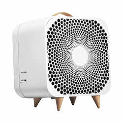 BLUEAIR Pure Fan Auto, 3-Speed HEPASilent Room Fan, Cools + Cleans, Removes Allergens Dust Pollen for Floor Table Desk and Bedrooms