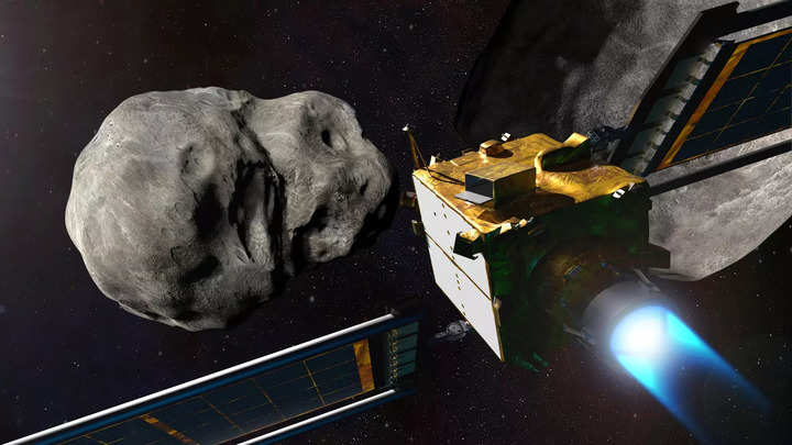 NASA on spacecraft changed asteroid's orbit after smashing into it