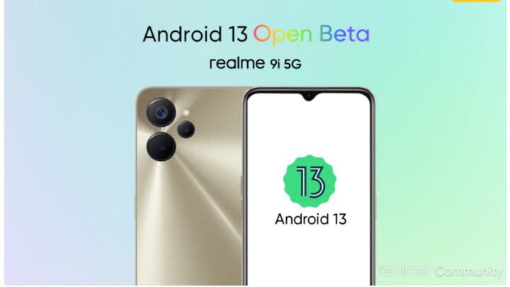 Realme rolls out Android 13 open beta for Realme 9i 5G