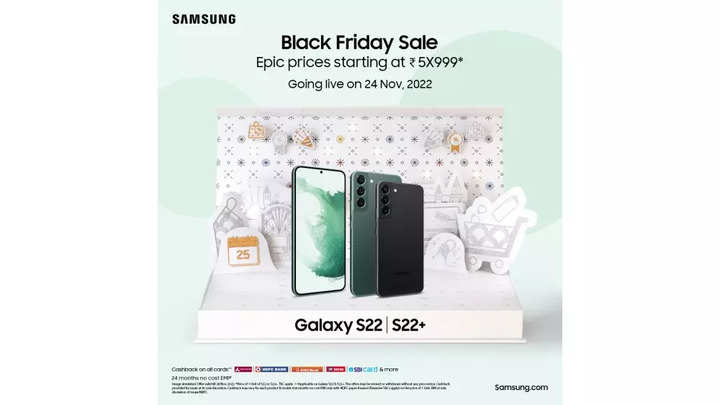 Samsung Black Friday sale is live! Get unbelievable offers on Galaxy S22 series