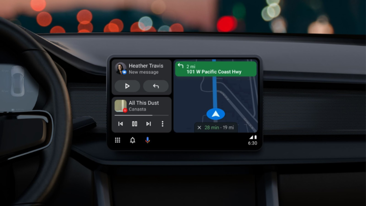 Android Auto settings menu finally gets design update and dark mode