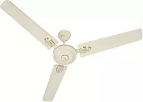 Usha Diplomat DLX 1200mm 3 Blade Ceiling Fan (Ivory, Pack of 1)