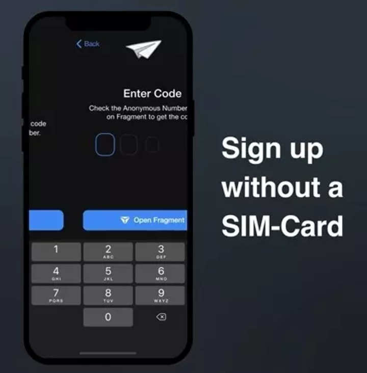 How to sign up for Telegram without SIM card