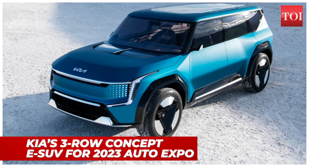 Kia India Shares EV9 Concept Teaser, 2023 Auto Expo Showcase Likely ...